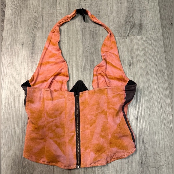 Miaou Black Corset Top - Picture 3 of 4